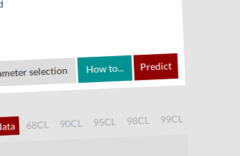 The 'start prediction' button
